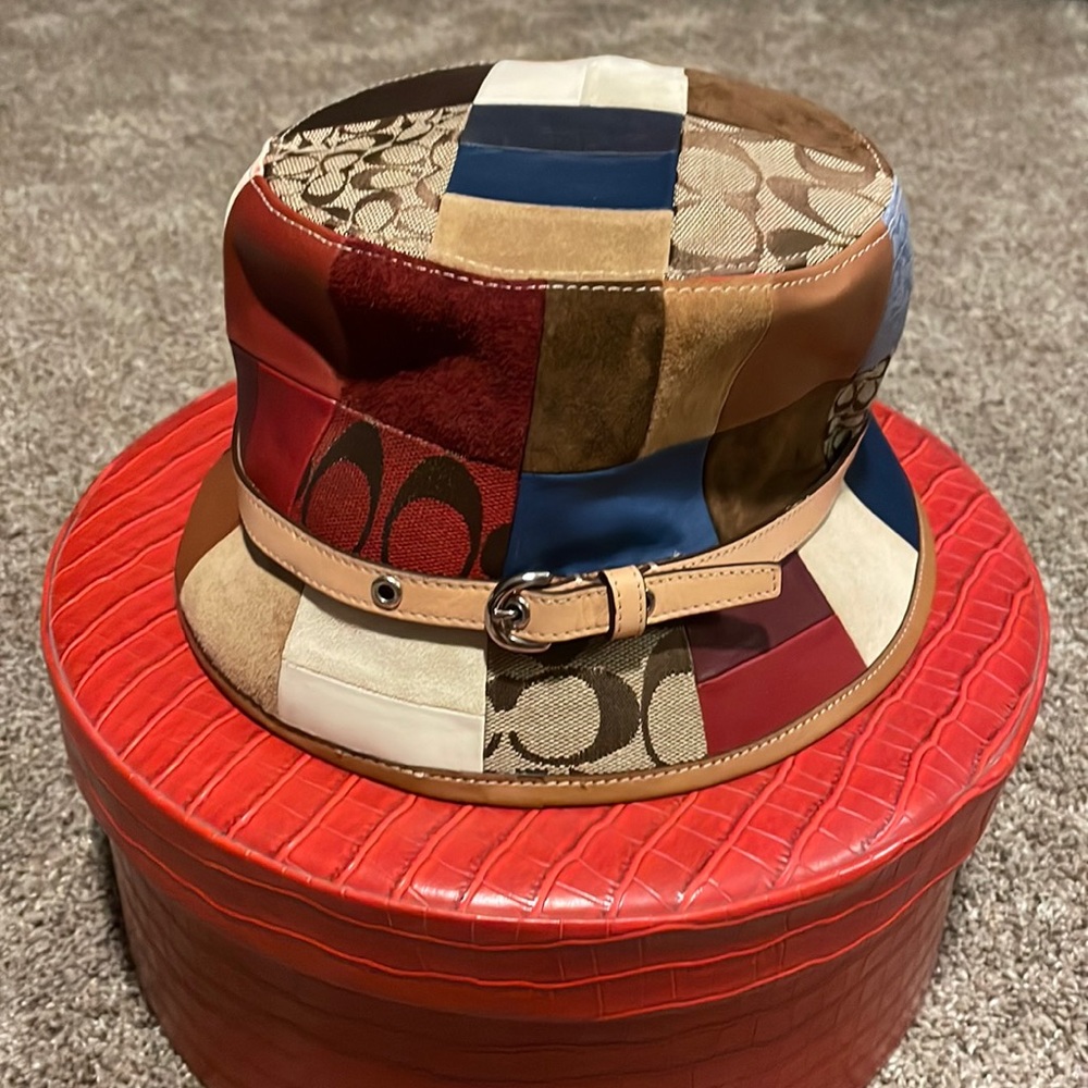Coach Patchwork Hat, M/L